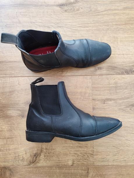 Kožené čižmy jazdecké hkm sport, hkm,39