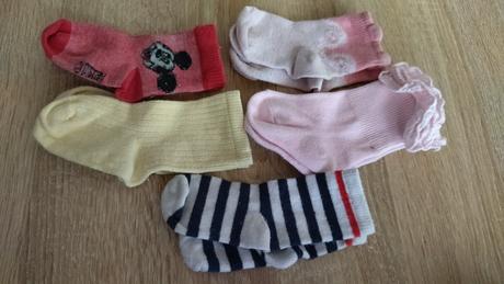 5x ponozky 17-18, 17