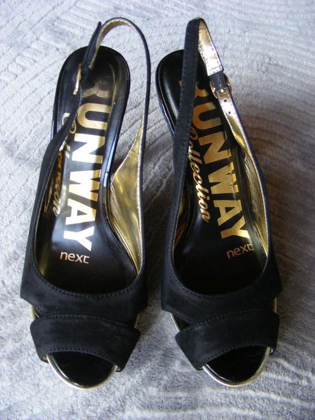 Čierne sandále zn. next, next,37