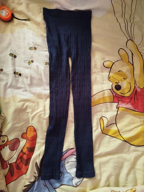 Pletené legíny 158/164, 158