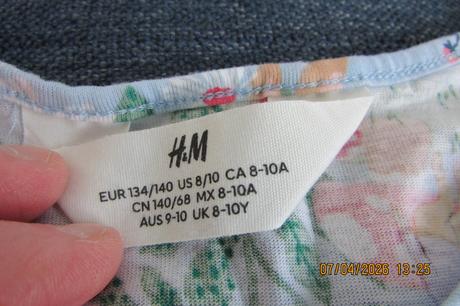 Letne saty, h&m,134