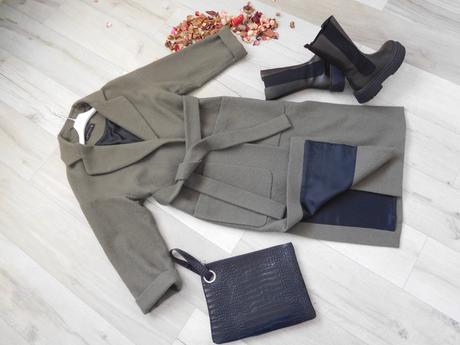 Zara woman -s/m-kabát dámsky,vlnený,, zara,s