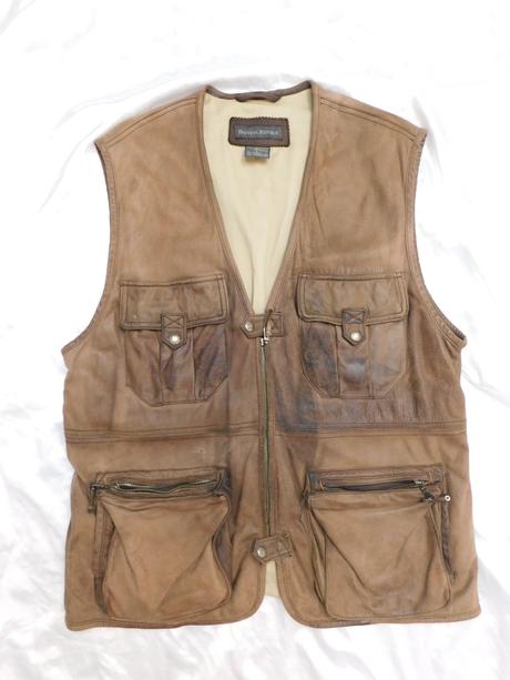 Kvalitna kožena vesta, l