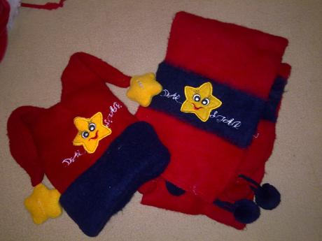 Čiapka so šálikom,top stav, 80