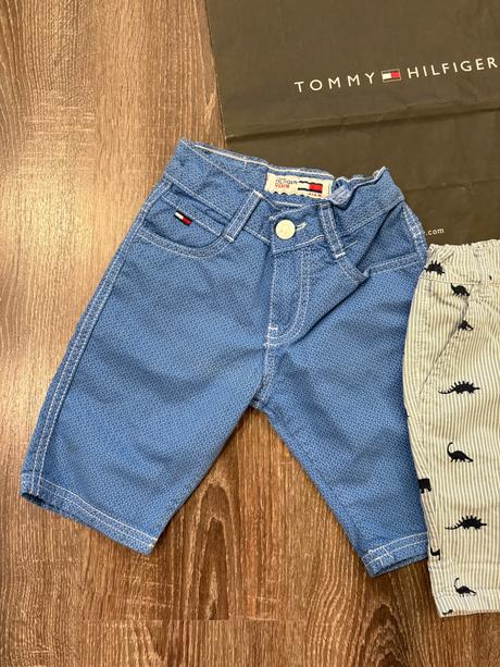 Tommy hilfiger,george a f&f kratasy na 3-4 roky, tommy hilfiger,98