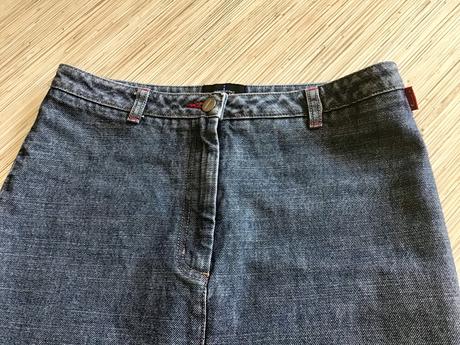 Krasna riflova sukňa jasper /20n, 38