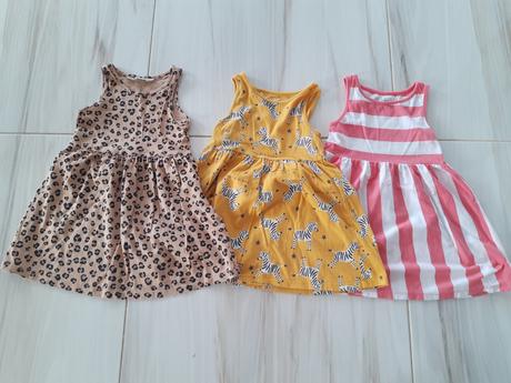 3x detské šaty 98/104, 98