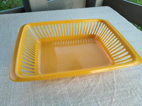 Retro košíček - červený, 