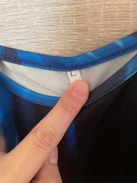 Letné šaty 1x nosené veľ l, l