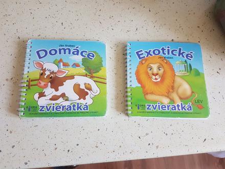 Kniha/leporelo zvieratká, 