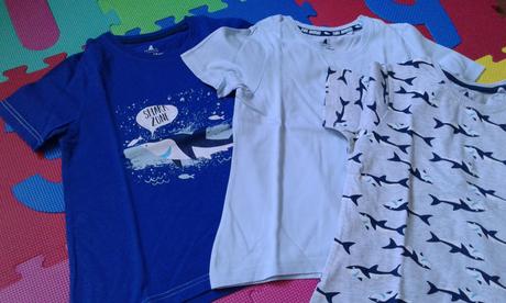 Tričká "žralok" 110/116, lupilu,110