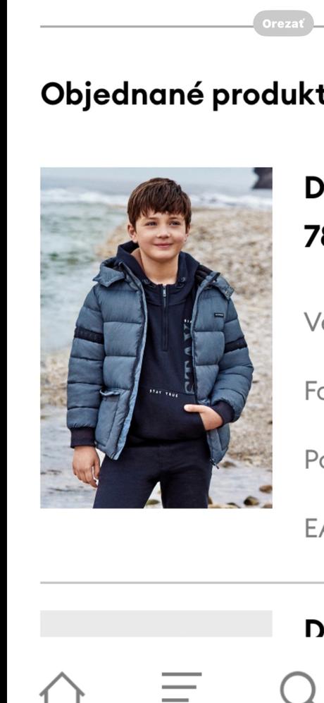 Zimná bunda, mayoral,140