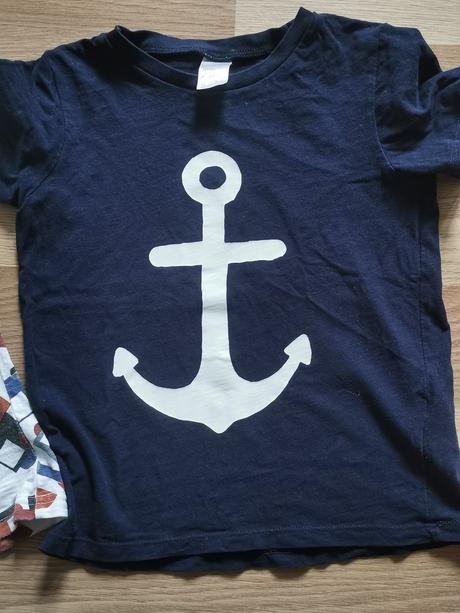 3 tričká s krátkym rukávom, h&m,98