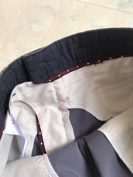 Vlnené nohavice mikä rauta, l