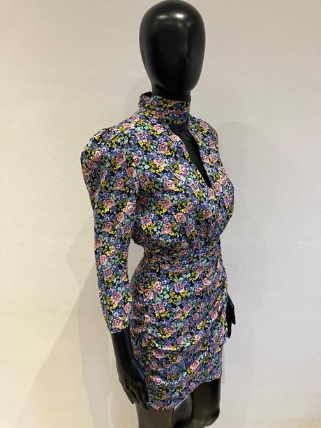 Dámske kvetované šaty bershka (s), bershka,s