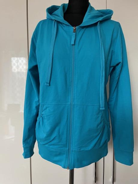 Mikina- tyrkysovo-modrá, crivit,l