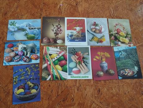 Veľkonočné pohľadnice,