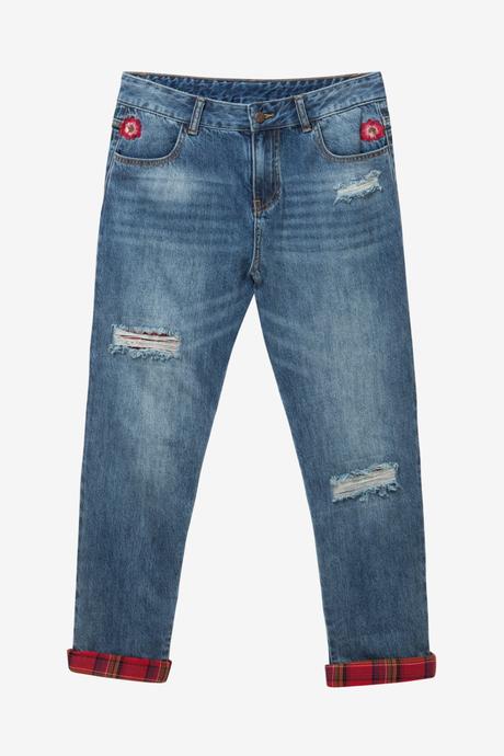 Boyfriend rifle desigual, desigual,xs
