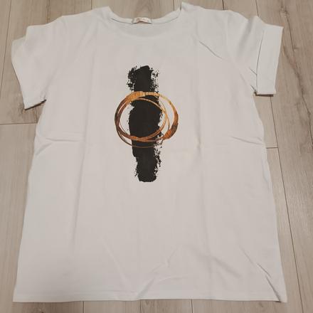 Dámske tričko s krátkym rukávom lara fashion, m