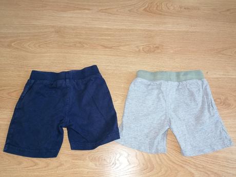 2ks šortky 86/92, lupilu,92