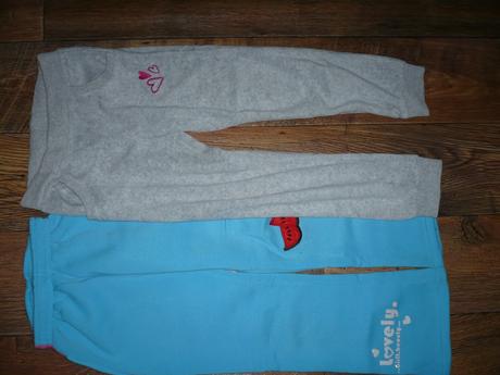 Tepláky 2ks cena spolu, f&f,122