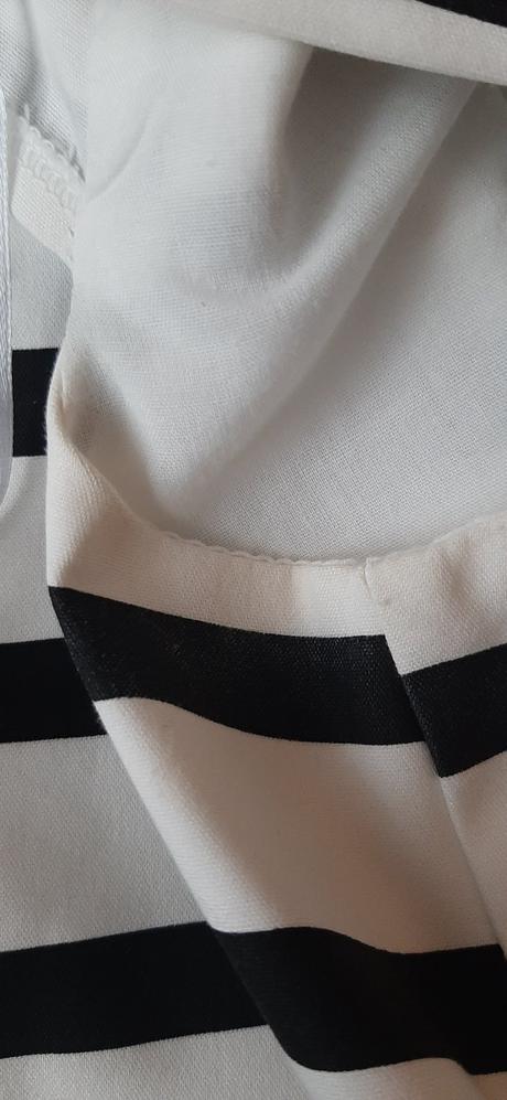 Čiernobiele šaty so spodničkou orsay, orsay,34