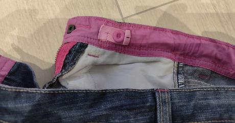 Predám dievčenské riflové kraťasy, topolino,122