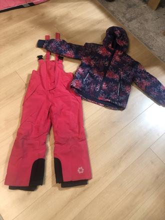 Oteplovačky + bunda, crivit,110