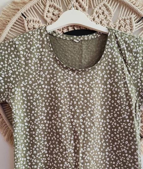 Olivové tričko, takko,s