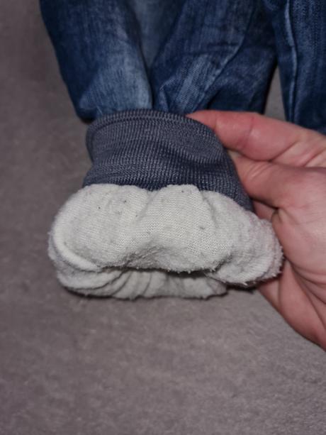 Zateplené rifle nohavice veľ. 104, 104