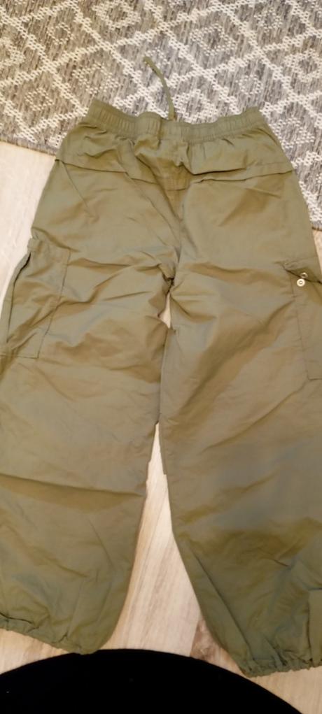 Hm nohavice 1krat oblečené, h&m,134