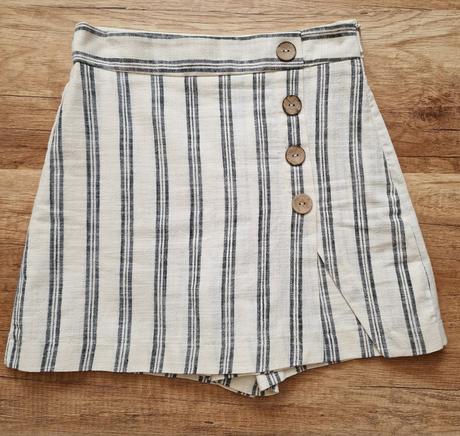 Šortková sukňa zara, veľ. xs, iba vyskúšaná, zara,xs