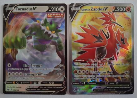 Pokémon karty "chilling reign" (6),