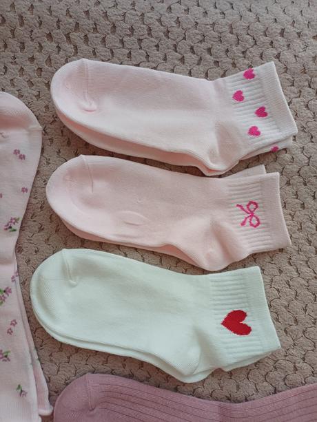 6 párov krásnych ponožiek, primark,35 / 36 / 37 / 38