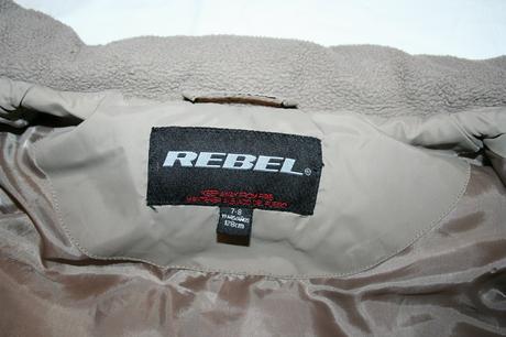 Chlapčenská zateplená vesta rebel, rebel,128