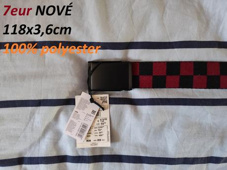 Opasky textilné, eko koža, koža, house