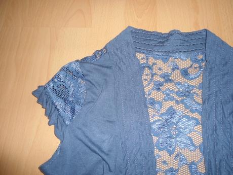 Tmavomodre rukavy / vrsok, s