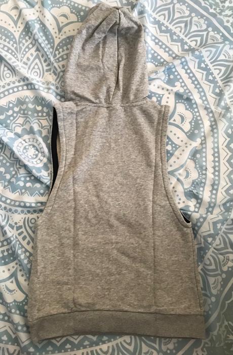 Športová mikinová vesta s kapucou, h&m,s