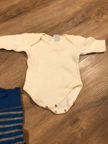 Merino komplet nohavice +2x body, lindex,62