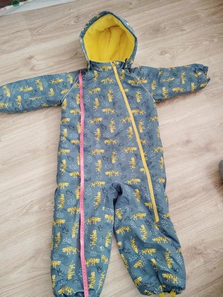 Teplá zimná kombinéza 104/110, lewro,110