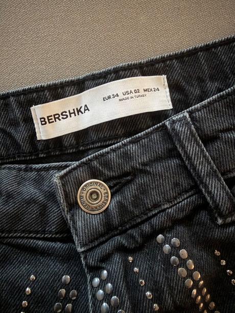 Riflové kraťasy bershka, bershka,34