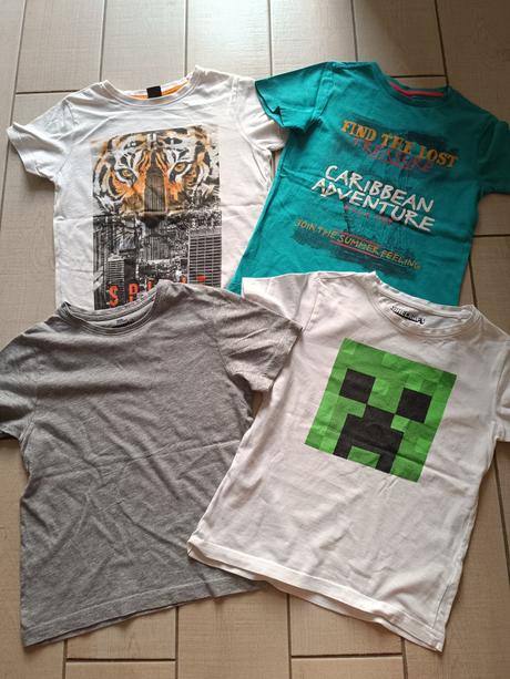 5 x tričko, 104–116