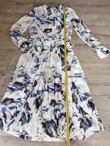 Dlhé šaty z lyocelu, h&m,s