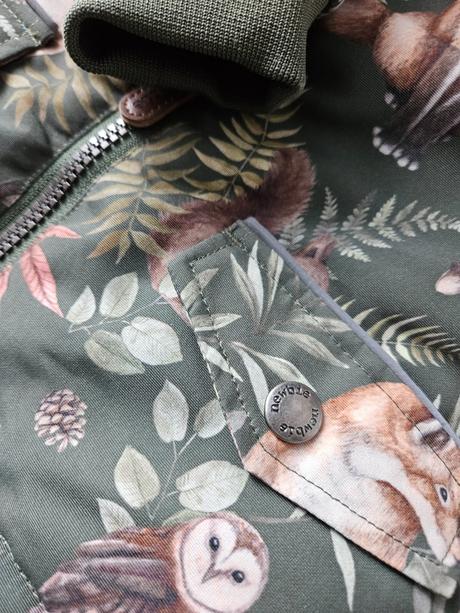 Newbie zimná bunda lesné zvieratká, newbie,74