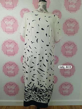 Bielo modré šaty, 44