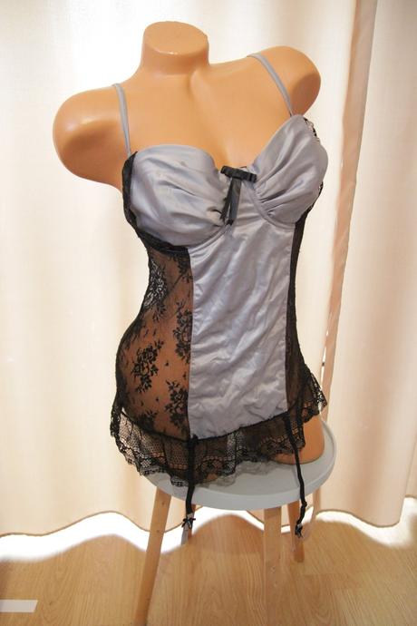 Šedo čierna košieľka, l, l