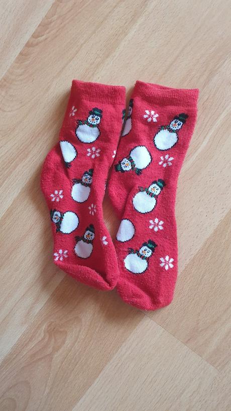 Snehuliacke ponožky 34/35, 34