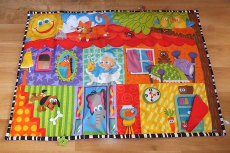 Velka hracia deka, vyborny stav, playgro, 