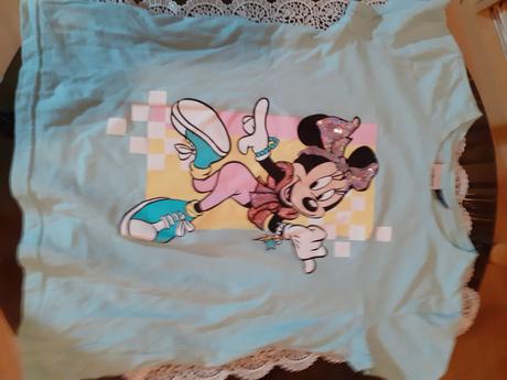 Zelene dievcenske tricko minnie, disney,152