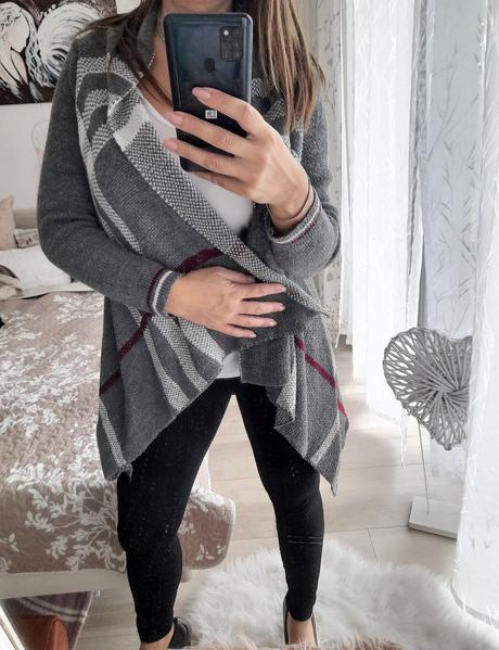 Pletený kardigán-uni veľkosť, 